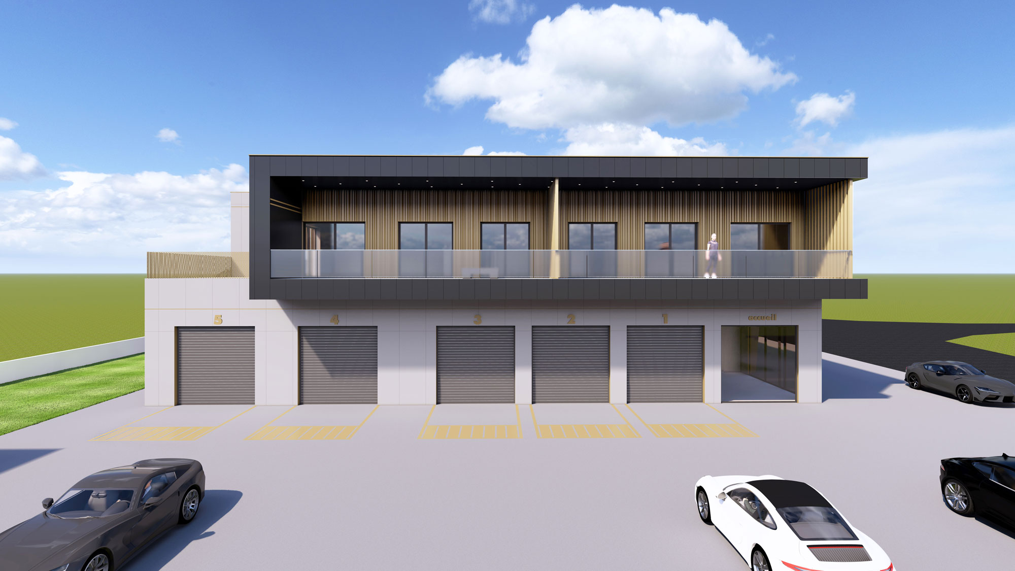 Surélévation garage automobile